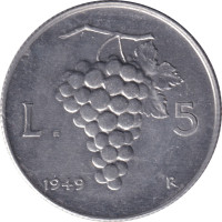 5 lire - Italie