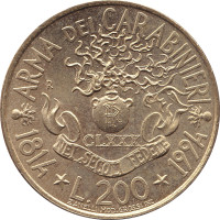 200 lire - Italy