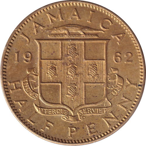 1/2 penny - Jamaica