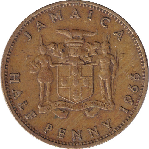 1/2 penny - Jamaica