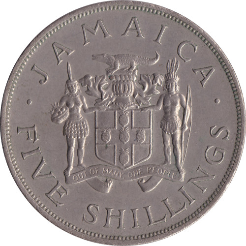 5 shillings - Jamaica