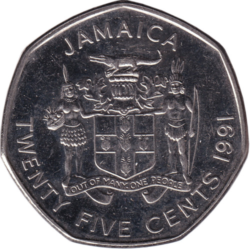 25 cents - Jamaica