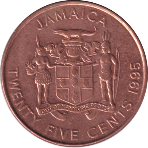 25 cents - Jamaica