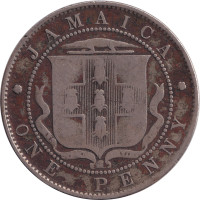 1 penny - Jamaica