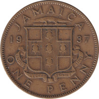 1 penny - Jamaica