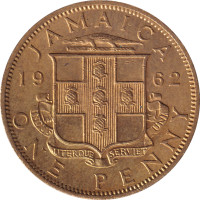 1 penny - Jamaica