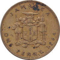 1 penny - Jamaica