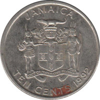 10 cents - Jamaique