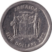 5 dollars - Jamaique