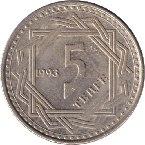 5 tenge - Kazakhstan