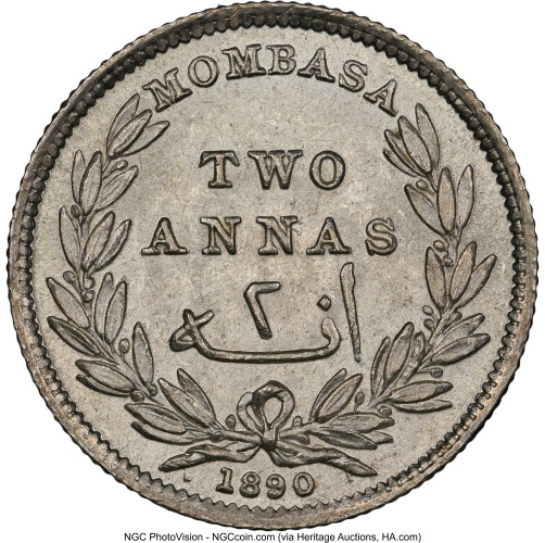 2 annas - Kenya