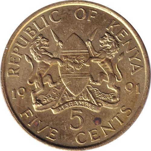 5 cents - Kenya