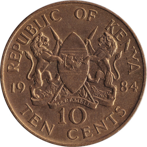 10 cents - Kenya