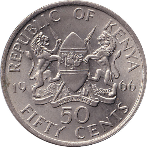 50 cents - Kenya