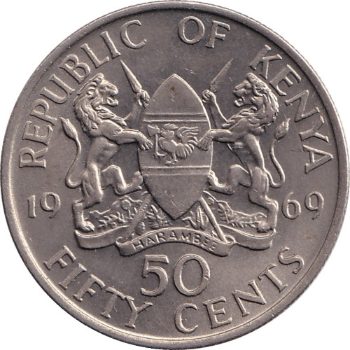 50 cents - Kenya