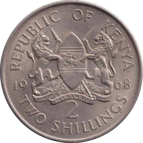 2 shillings - Kenya