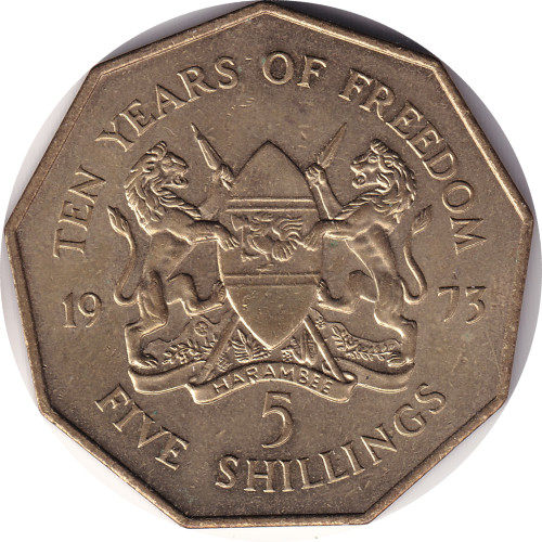 5 shillings - Kenya