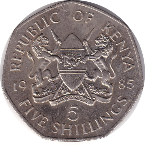 5 shillings - Kenya