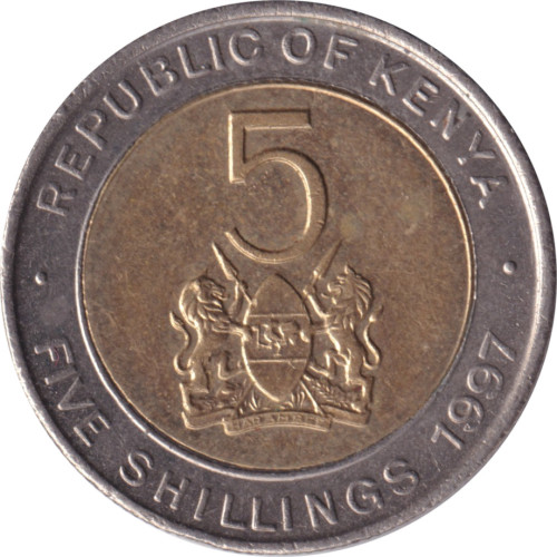 5 shillings - Kenya