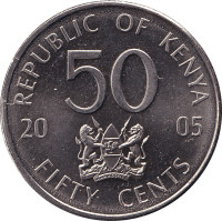 50 cents - Kenya