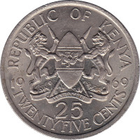 25 cents - Kenya