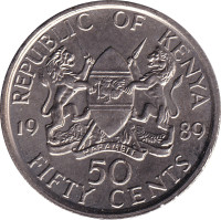 50 cents - Kenya