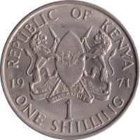 1 shilling - Kenya