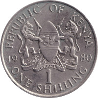 1 shilling - Kenya