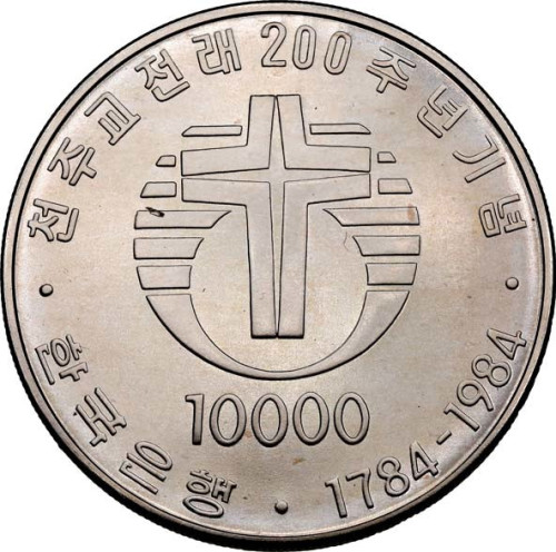 10000 won - Korea