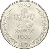 1000 won - Corée