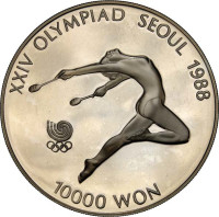 10000 won - Corée