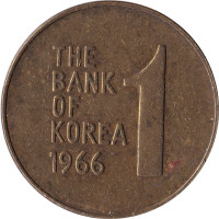 1 won - Korea