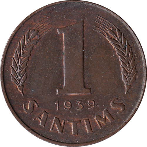 1 santims - Latvia