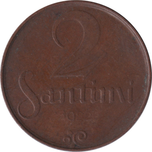 2 santimi - Latvia