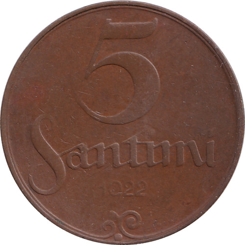 5 santimi - Latvia