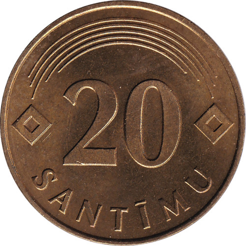 20 santimu - Latvia