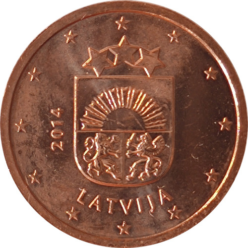 2 eurocents - Lettonie