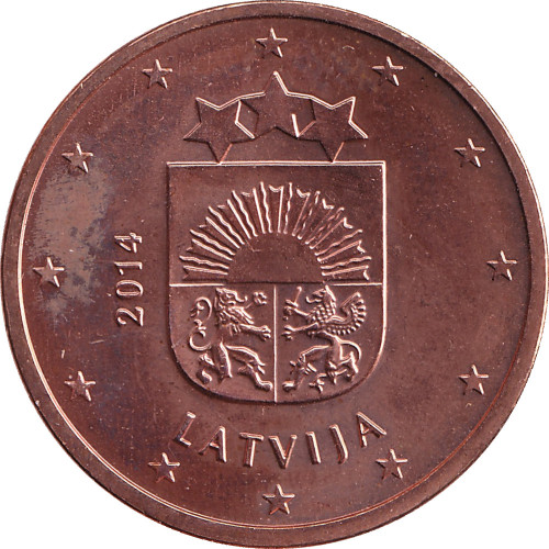 5 eurocents - Lettonie