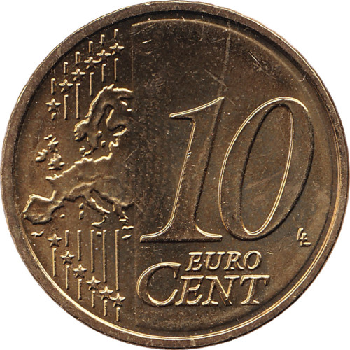 10 eurocents - Lettonie