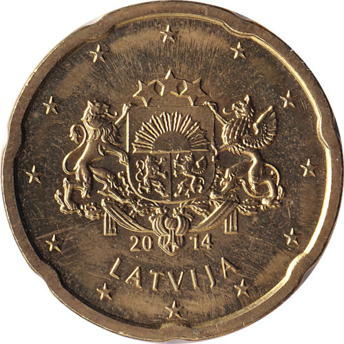 20 eurocents - Lettonie