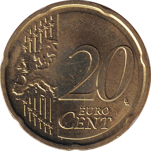 20 eurocents - Latvia