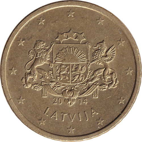 50 eurocents - Latvia