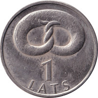 1 lats - Lettonie