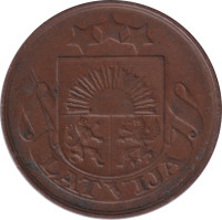 2 santimi - Latvia