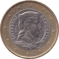 1 euro - Latvia