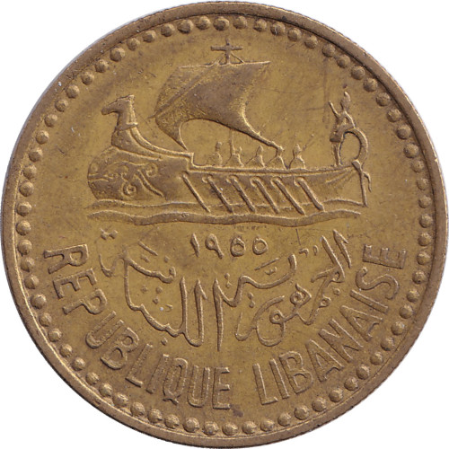 10 piastres - Lebanon