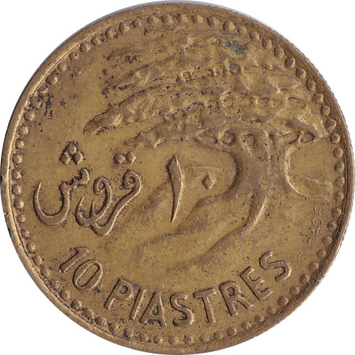 10 piastres - Liban