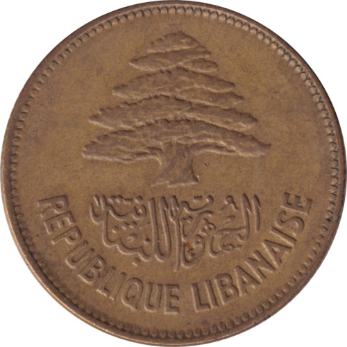 25 piastres - Lebanon