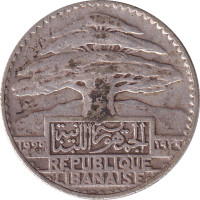 10 piastres - Lebanon