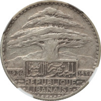 50 piastres - Lebanon